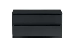 Woood Finca Tv Meubel 75cm Grenen Zwart [fsc]