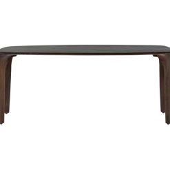 Woood Fiore Eettafel Mango Hout Donkerbruin 190x95 Cm