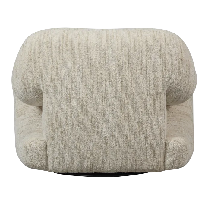 Woood Folke fauteuil chenille naturel melange