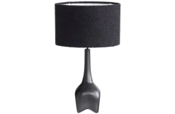 Woood Foss Tafellampvoet Aluminium Antique Zwart/bruin