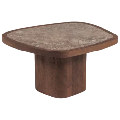 Woood Granu Salontafel Marmer/Mangohout Bruin [FSC]