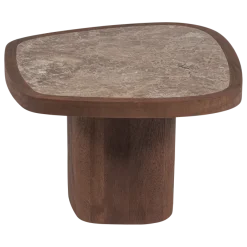 Woood Granu Salontafel Marmer/Mangohout Bruin [FSC]
