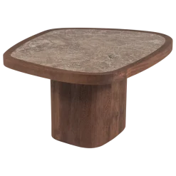 Woood Granu Salontafel Marmer/Mangohout Bruin [FSC]