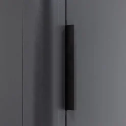 Woood Gunnar Smalle Hoge Kast Grenen Matzwart [fsc]