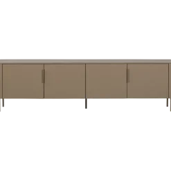Woood Gunnar tv meubel 200 cm grenen mud [fsc]