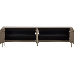 Woood Gunnar tv meubel 200 cm grenen mud [fsc]