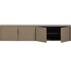 Woood Gunnar tv meubel 200 cm grenen mud [fsc]