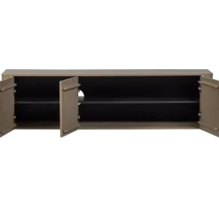 Woood Gunnar tv meubel 154 cm grenen mud [fsc]