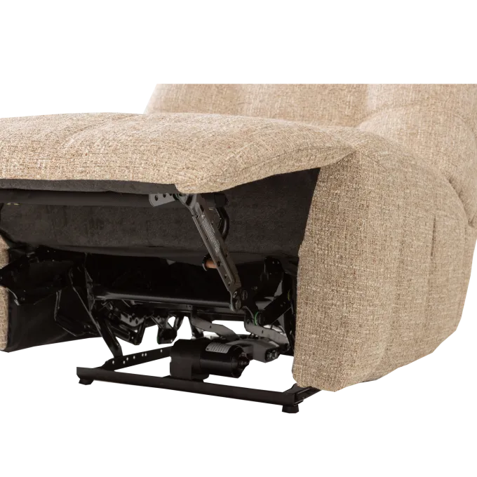 Woood Hein Relaxfauteuil Elektrisch Naturel Melange