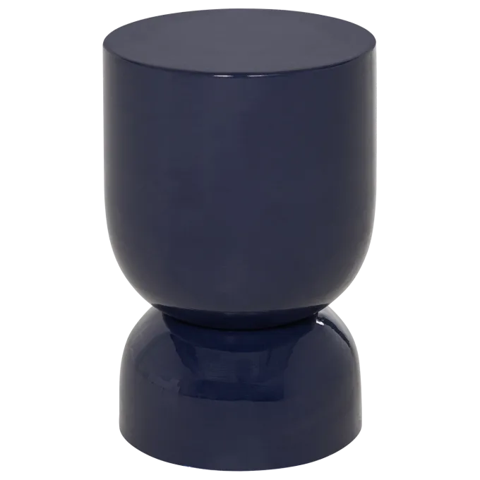 Woood Hekla Bijzettafel Metaal Donkerblauw