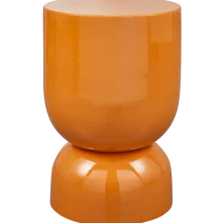 Woood Hekla bijzettafel metaal oranje