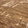 Woood Ian handgeweven vloerkleed wol/katoen bruin 170x240cm