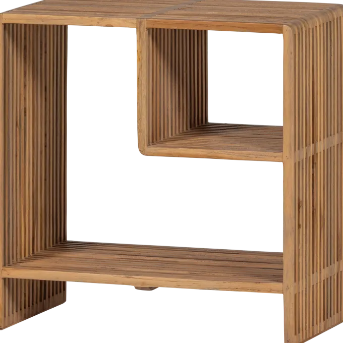 Woood Jasmijn Sidetable Recycled Teak Naturel