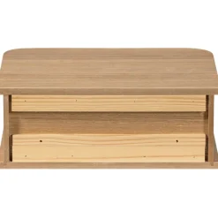 Woood Jena hangend nachtkastje links/rechts hout naturel