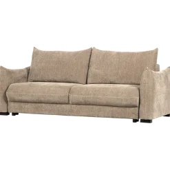 Woood Jonne 3-Zits Slaapbank Chenille Naturel