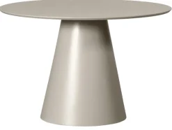 Woood Jorre Eettafel Mdf Antique Beige Ø120cm