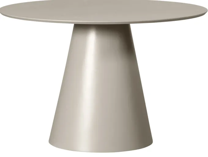 Woood Jorre Eettafel Mdf Antique Beige Ø120cm