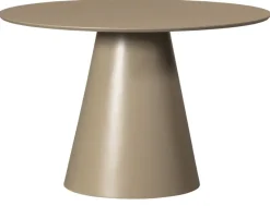 Woood Jorre Eettafel Mdf Militair Bruin Ø120cm