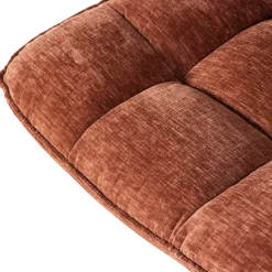 Woood Jouke Draaifauteuil Chenille Structuur Roestbruin [fsc]