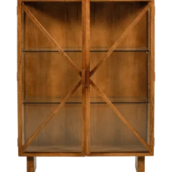 Woood Kella 2-deurs kast mango hout naturel
