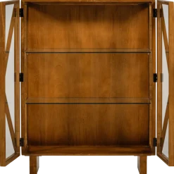 Woood Kella 2-deurs kast mango hout naturel