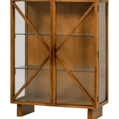Woood Kella 2-deurs kast mango hout naturel