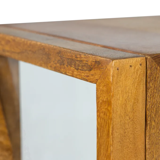 Woood Kella 1-deurs kast mango hout naturel