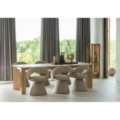 Woood Kella 1-deurs kast mango hout bruin