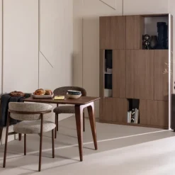 Woood Kelu Eetkamerstoel Wollig Naturel Melange - Set Van 2 [FSC]
