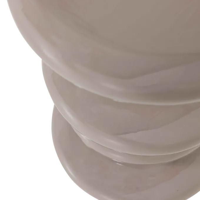 Woood Kivo Bijzettafel Metaal Hoogglans Zand