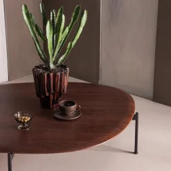 Woood Kota Salontafel 26x121x79 Cm Mdf/Fineer Bruin