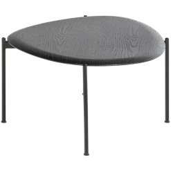 Woood Kota Salontafel 36x92x68 Cm Mdf/Fineer Zwart