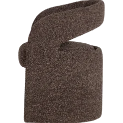 Woood Lanor Eetkamerstoel Grove Boucle Donkerbruin [FSC]