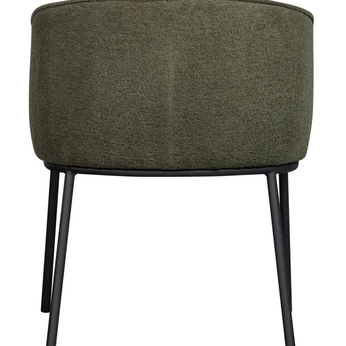 Woood Leon eetkamerstoel forest green