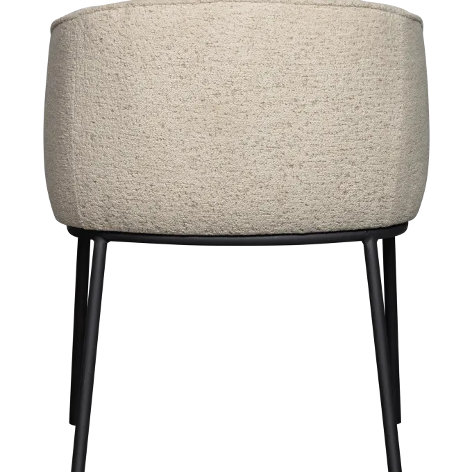 Woood Leon eetkamerstoel naturel melange