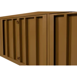 Woood Level tv-meubel metaal honinggeel 44x160cm