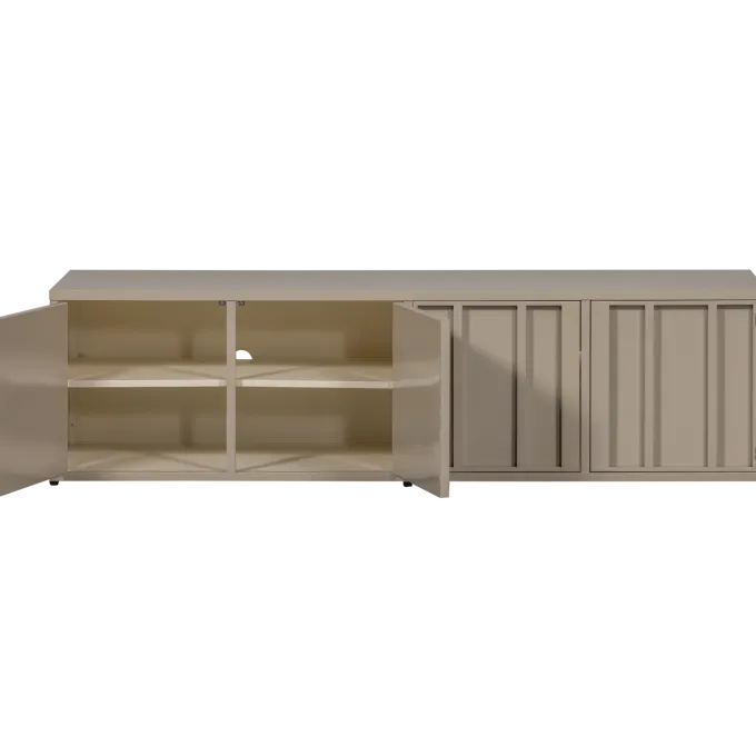 Woood Level tv-meubel metaal zand 44x160cm