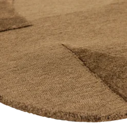 Woood Livo Vloerkleed Viscose/Wol Bruin 170x240 Cm