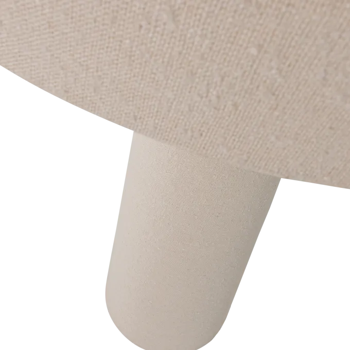 Woood Loft Vloerlamp Xxl Metaal/Boucle Naturel 160xo70 Cm