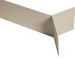 Woood Lorin Wandplanken Metaal Zand - Set Van 3