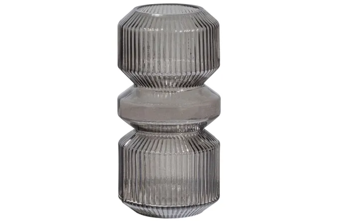 Woood Lyle Vaas Glas Warm Groen 25xØ12cm