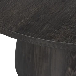 Woood Maan salontafel mdf donkerbruin 45xø60cm