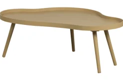 Woood Mae Bijzettafel Organisch Langwerpig Hout Alpaca