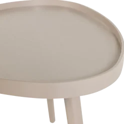 Woood Mae Bijzettafel Organisch Mdf/Grenen Zand [FSC]