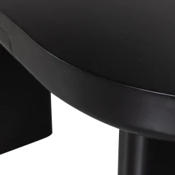 Woood Mael bureau/sidetable fineer zwart