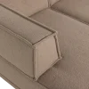 Woood Manu Chaise Longue Bank Links Teddy Taupe [fsc]