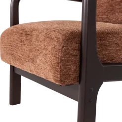 Woood Mark Fauteuil Chenille Bruin