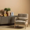 Woood Mark Fauteuil Chenille Zand