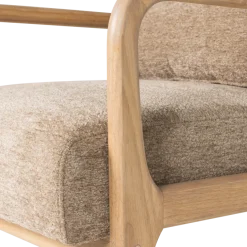 Woood Mark Fauteuil Chenille Zand