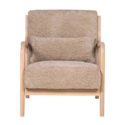 Woood Mark Fauteuil Chenille Zand